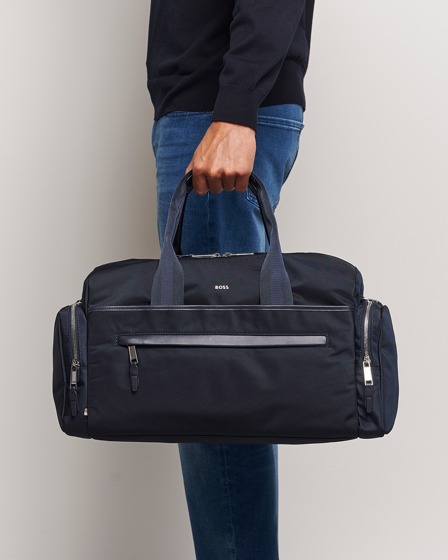 Herre | BOSS BLACK Highway Weekendbag Dark Blue | BOSS BLACK | Highway Weekendbag Dark Blue
