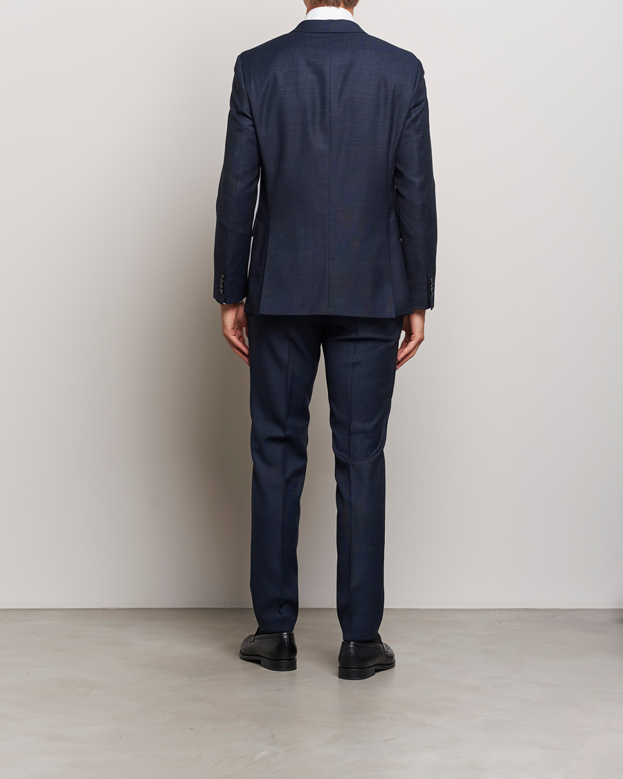 Herre | BOSS BLACK Huge Wool Suit Open Blue | BOSS BLACK | Huge Wool Suit Open Blue