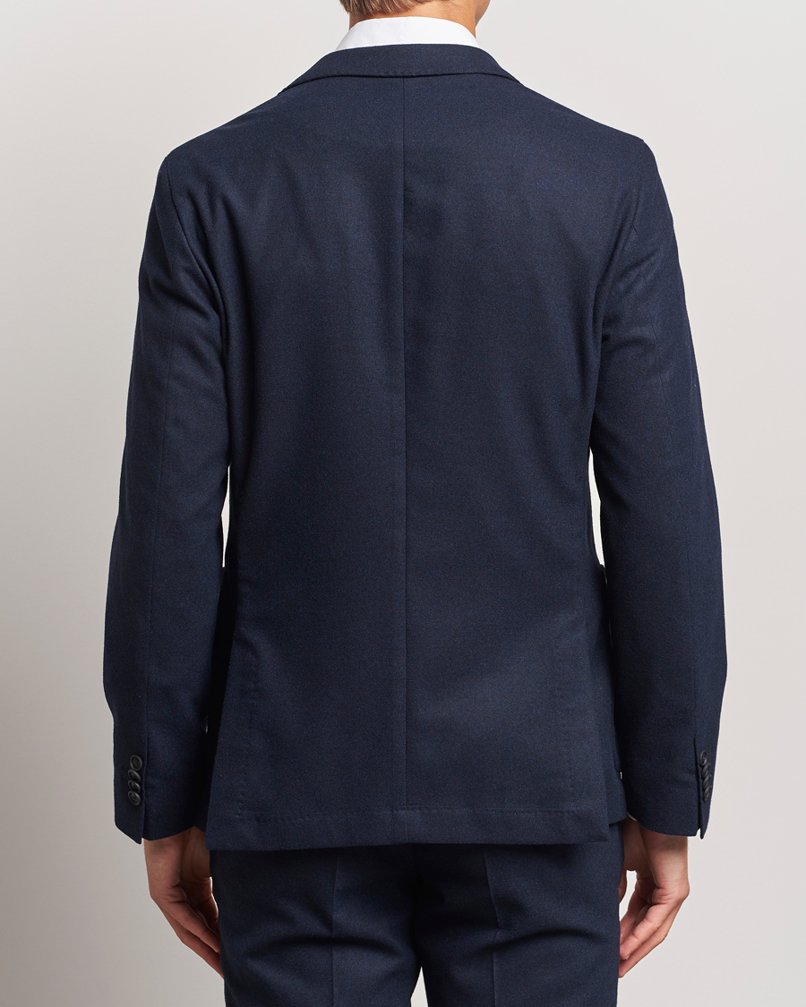 Herre | Dressjakker | BOSS BLACK | Hanry Wool Tech Blazer Dark Blue