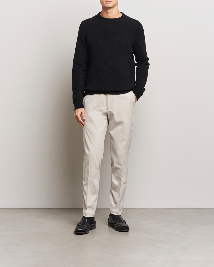 Herre | Bukser | BOSS BLACK | Kaiton Structured Chinos Light Beige