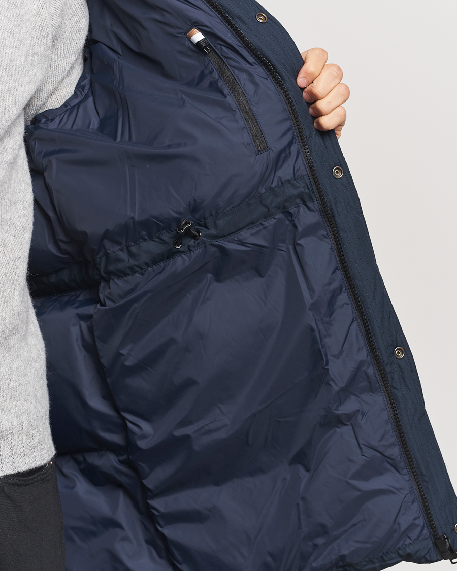 Herre | Jakker | BOSS BLACK | Condolo Puffer Parka Dark Blue