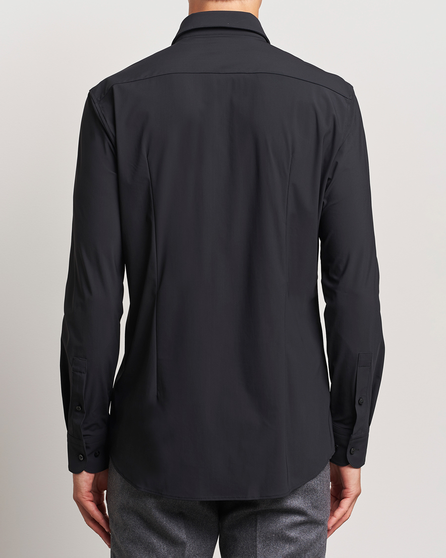 Herre | Skjorter | BOSS BLACK | Hank 4-Way Stretch Shirt Black