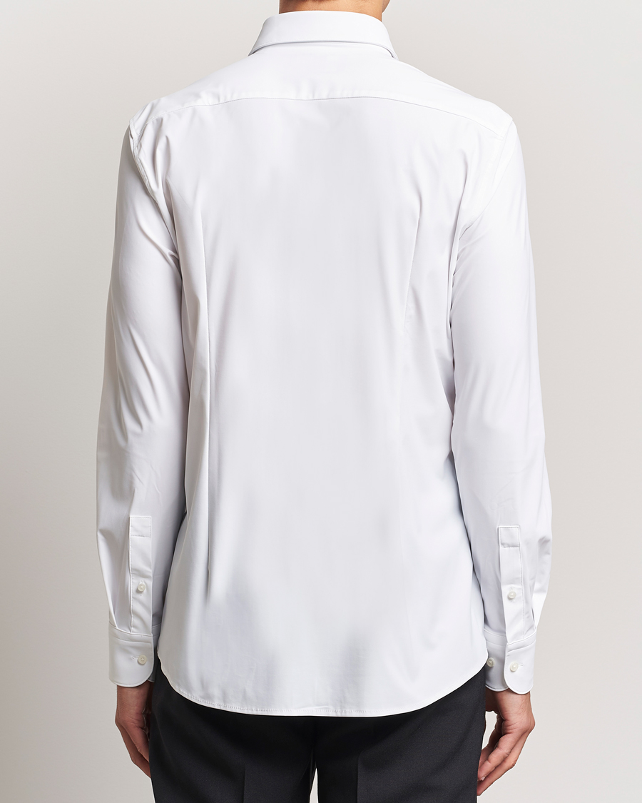 Herre | Skjorter | BOSS BLACK | Hank 4-Way Stretch Shirt White