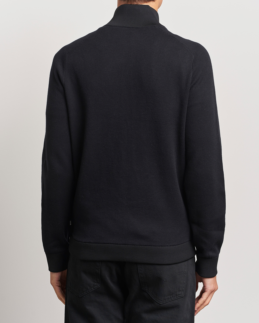 Herre | Jakker | BOSS BLACK | Esfero Hybrid Full Zip Black