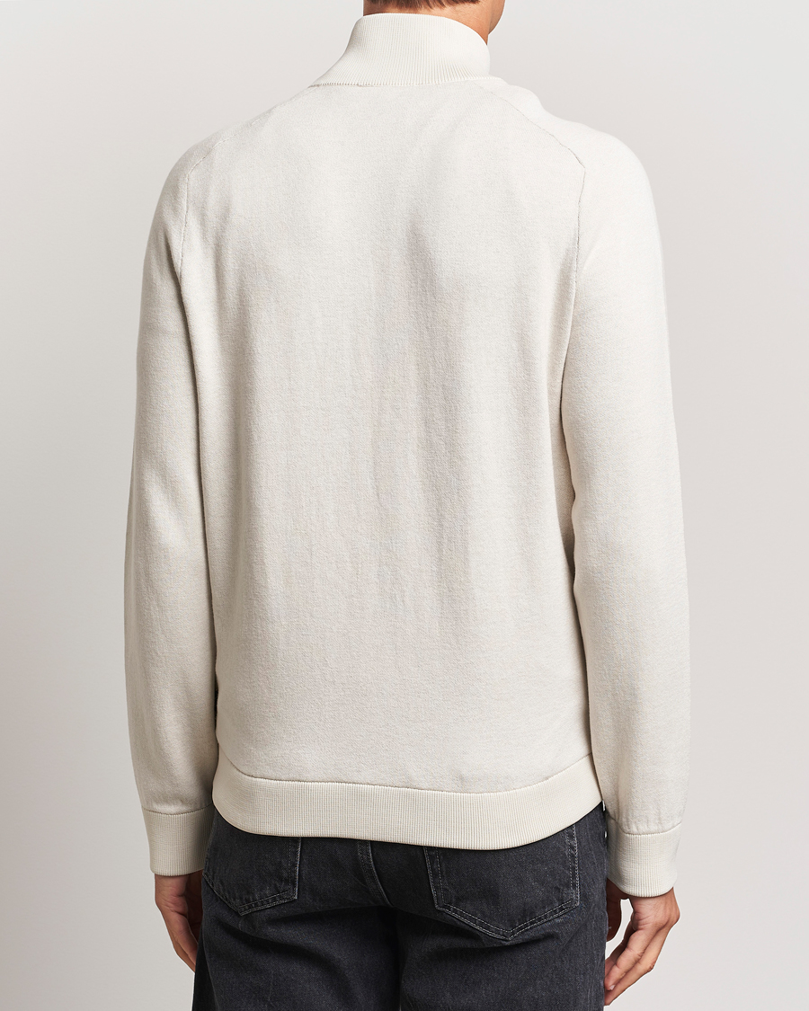 Herre | Jakker | BOSS BLACK | Esfero Hybrid Full Zip Open White