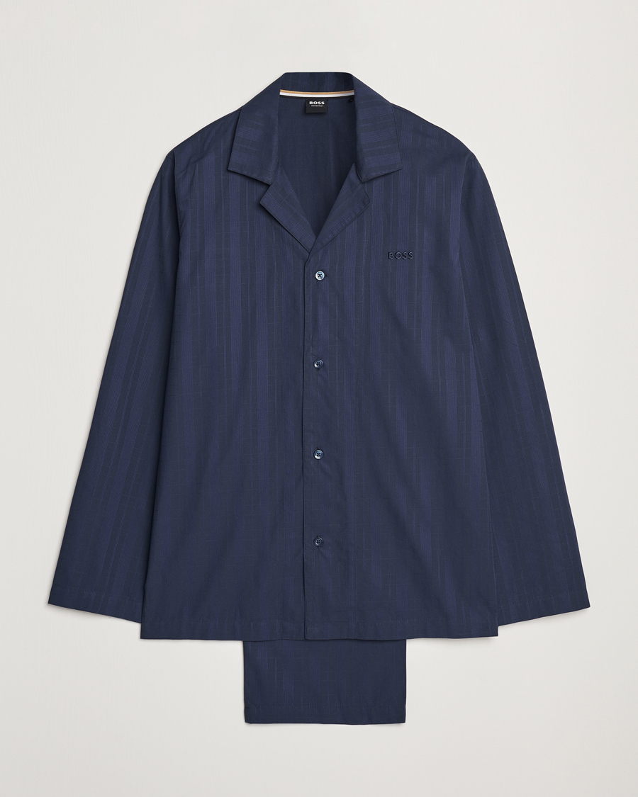 Herre | BOSS BLACK Premium Pyjama Set Dark Blue | BOSS BLACK | Premium Pyjama Set Dark Blue