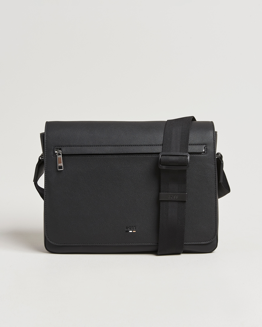 Herre | BOSS BLACK Ray Messenger Bag Black | BOSS BLACK | Ray Messenger Bag Black
