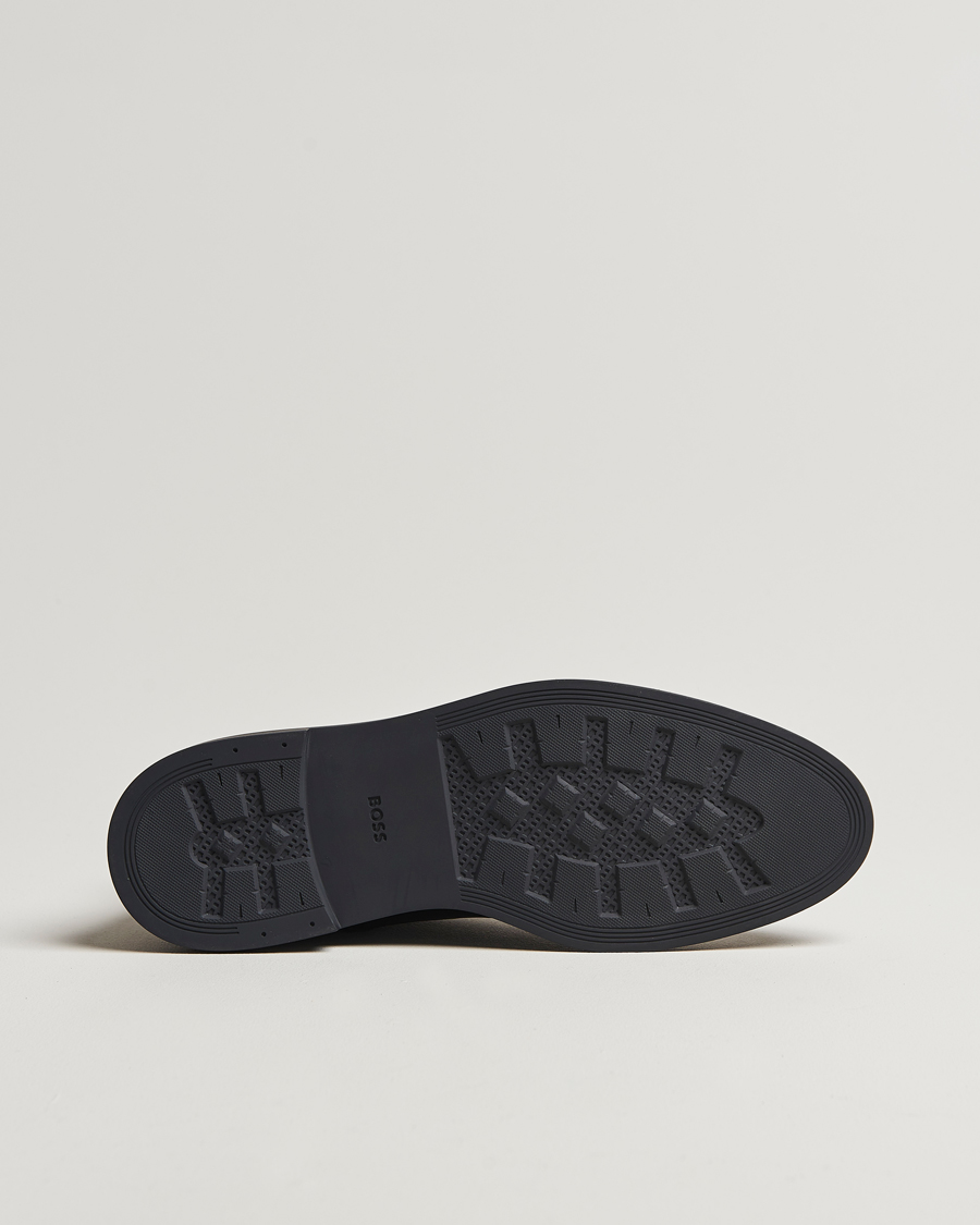 Herre | BOSS BLACK Calev Leather Boot Black | BOSS BLACK | Calev Leather Boot Black