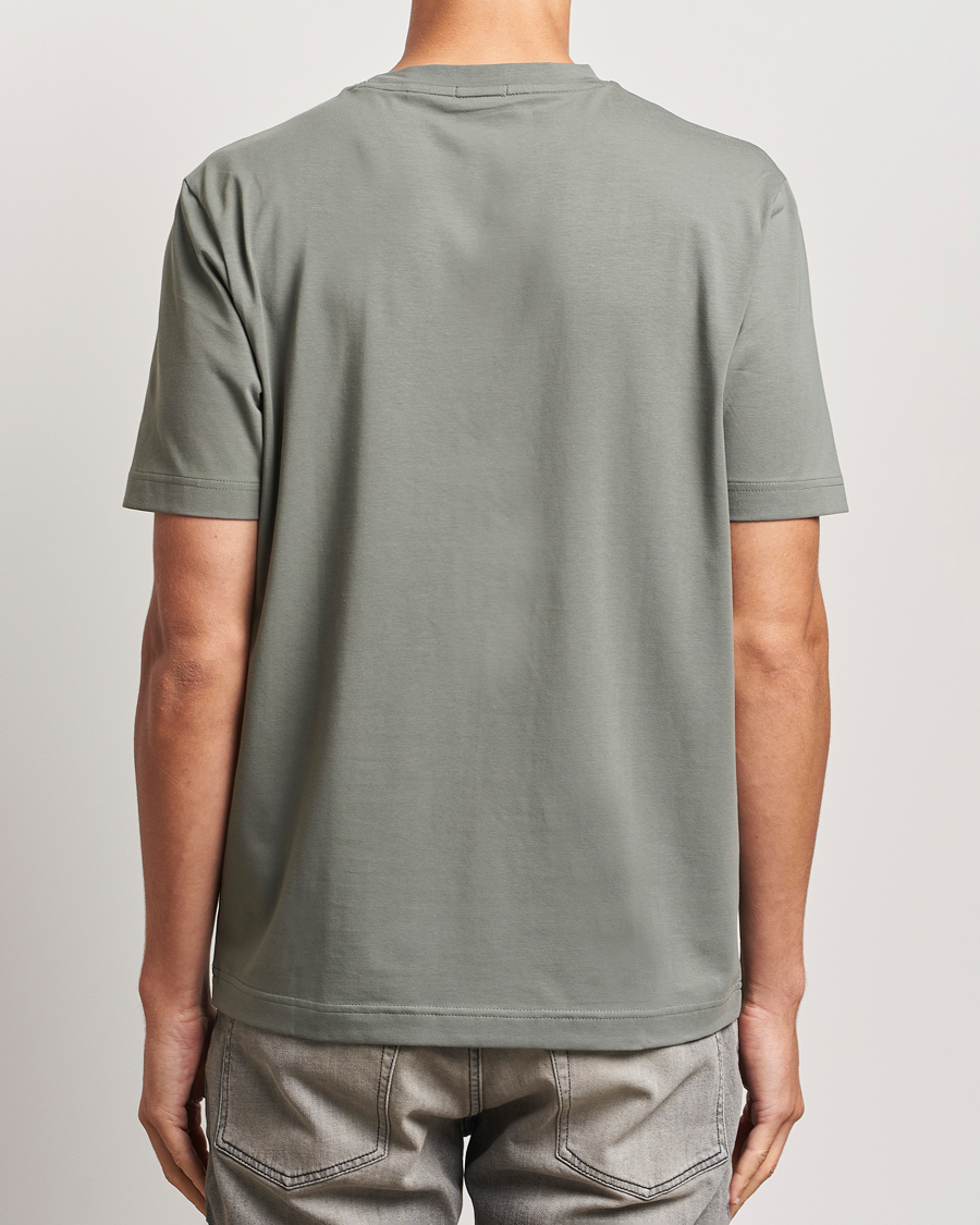 Herre | T-Shirts | BOSS ORANGE | Tchup Logo Crew Neck T-Shirt Open Grey