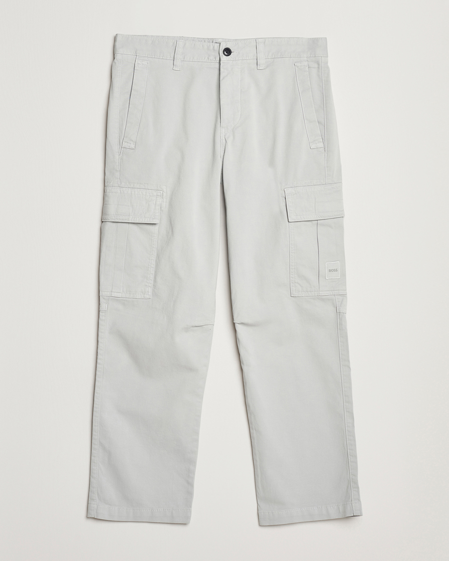 Herre | Bukser | BOSS ORANGE | Sisla Cargo Pants Light Grey