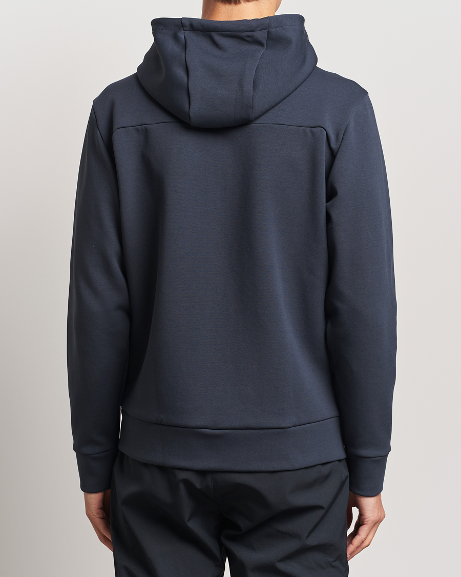 Herre | Gensere | BOSS GREEN | Saggy Full Zip Hoodie Dark Blue