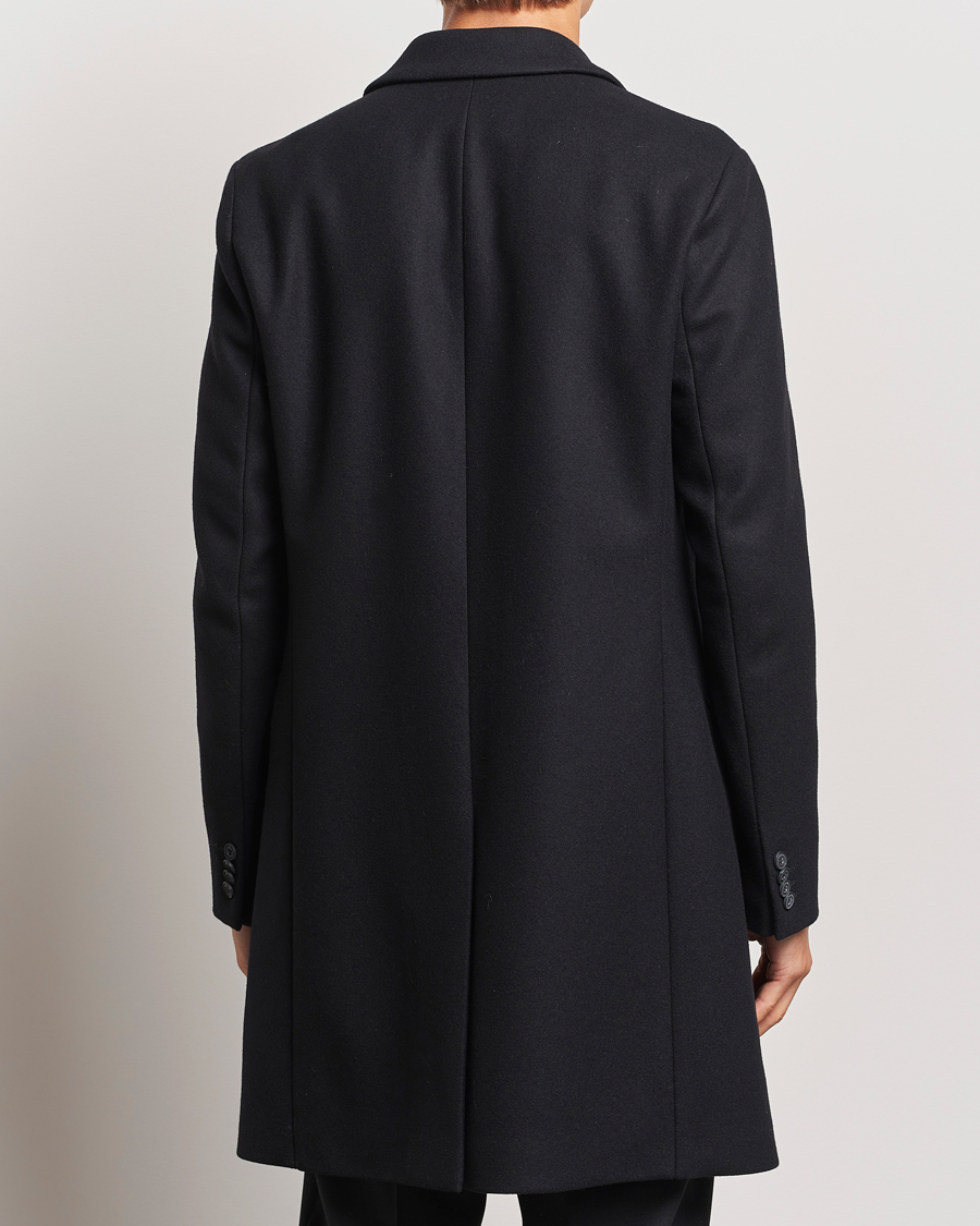 Herre | Jakker | HUGO | Migor Wool Coat Black
