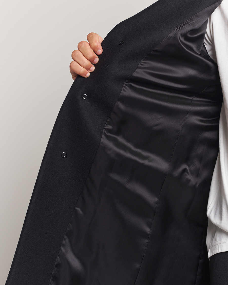 Herre | Jakker | HUGO | Migor Wool Coat Black