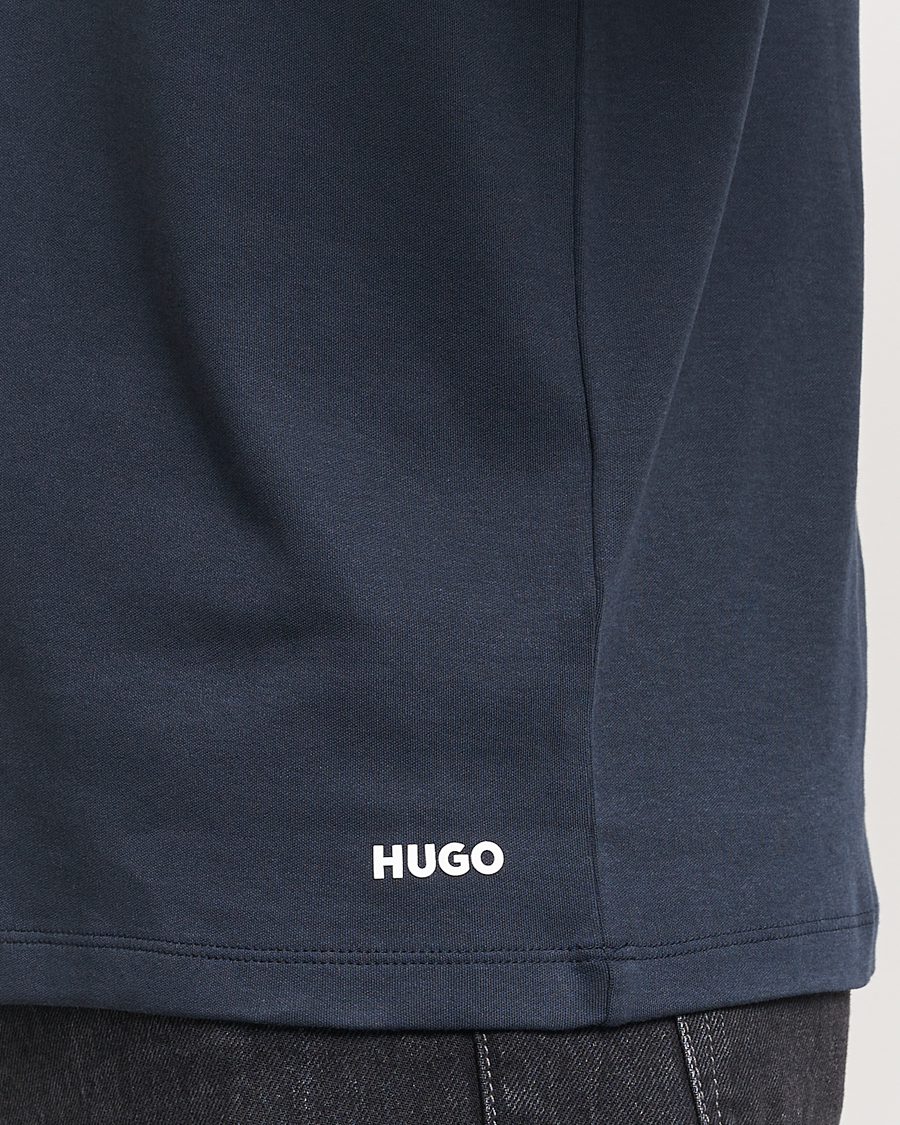 Herre | T-Shirts | HUGO | Dozy Crew Neck T-Shirt Dark Blue