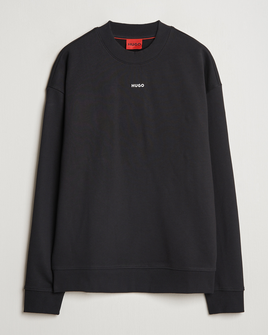 Herre | Gensere | HUGO | Dapo Crew Neck Sweatshirt Black