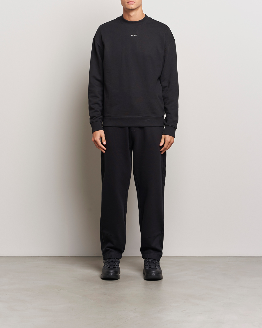 Herre | Gensere | HUGO | Dapo Crew Neck Sweatshirt Black