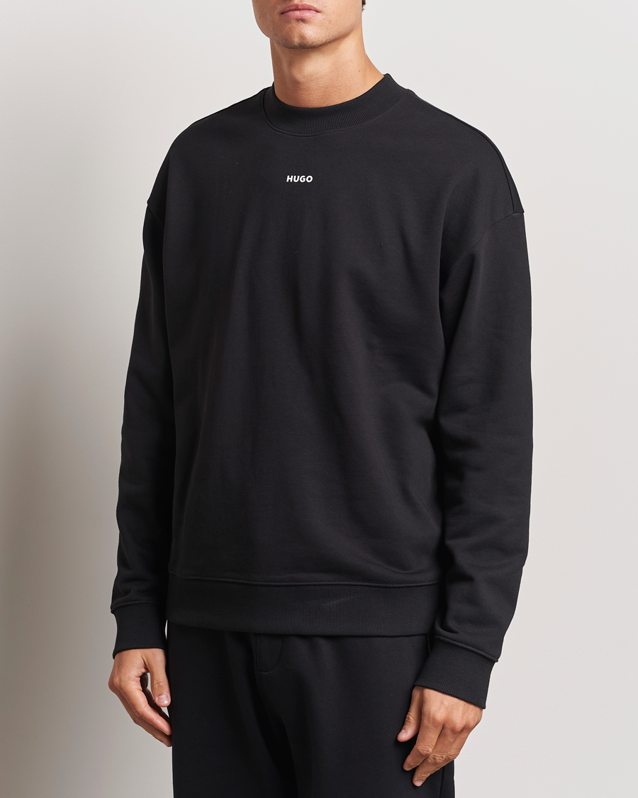 Herre | Gensere | HUGO | Dapo Crew Neck Sweatshirt Black