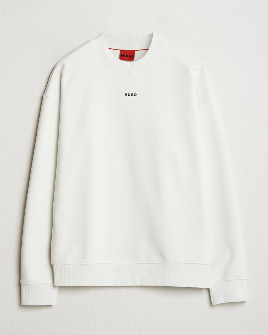 Herre | Gensere | HUGO | Dapo Crew Neck Sweatshirt Off White