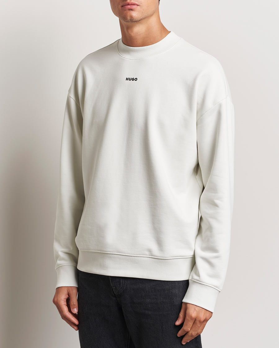 Herre | Gensere | HUGO | Dapo Crew Neck Sweatshirt Off White