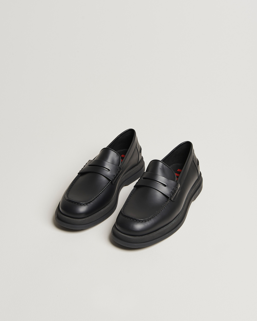 Herre | HUGO Chaol Leather Loafer Black | HUGO | Chaol Leather Loafer Black