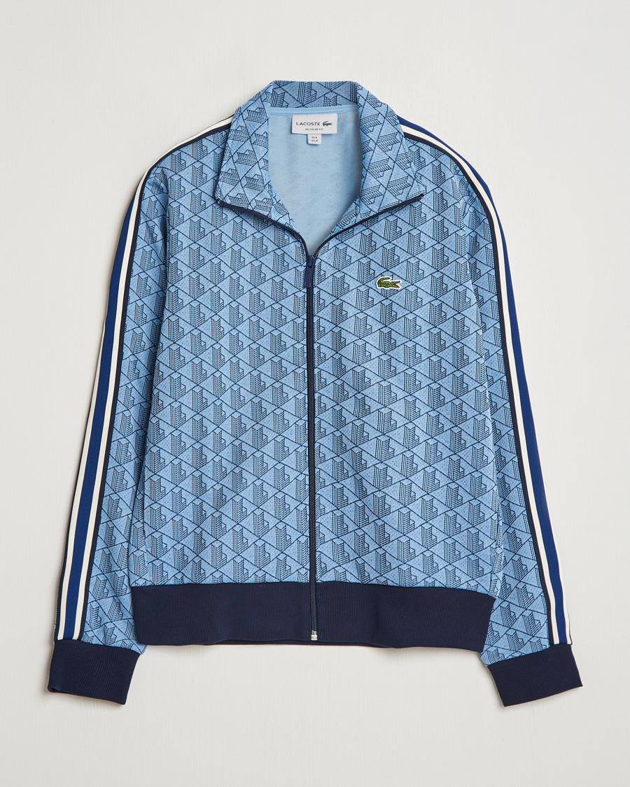 Herre | Gensere | Lacoste | Monogram Track Jacket Rill/Globe