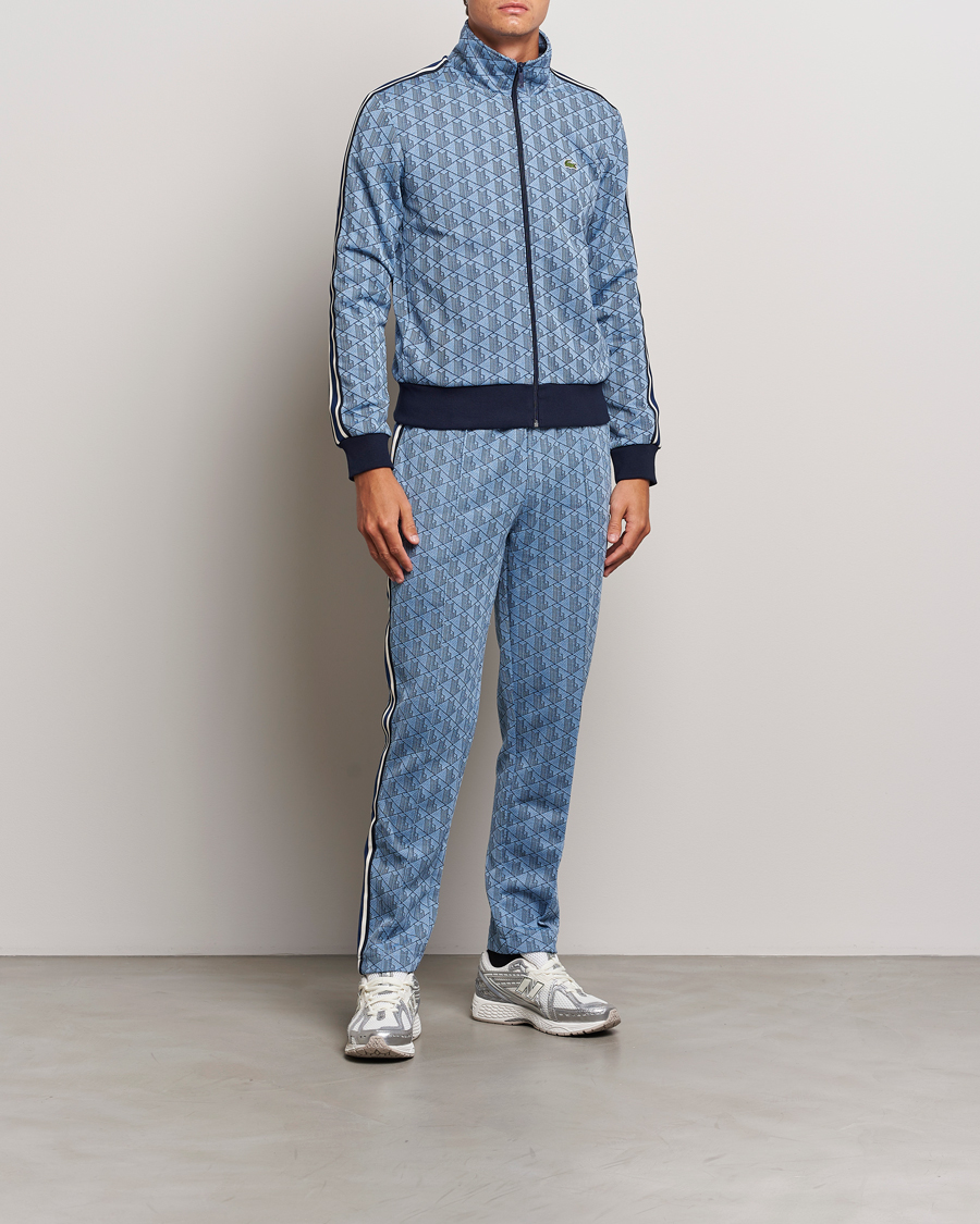 Herre | Gensere | Lacoste | Monogram Track Jacket Rill/Globe