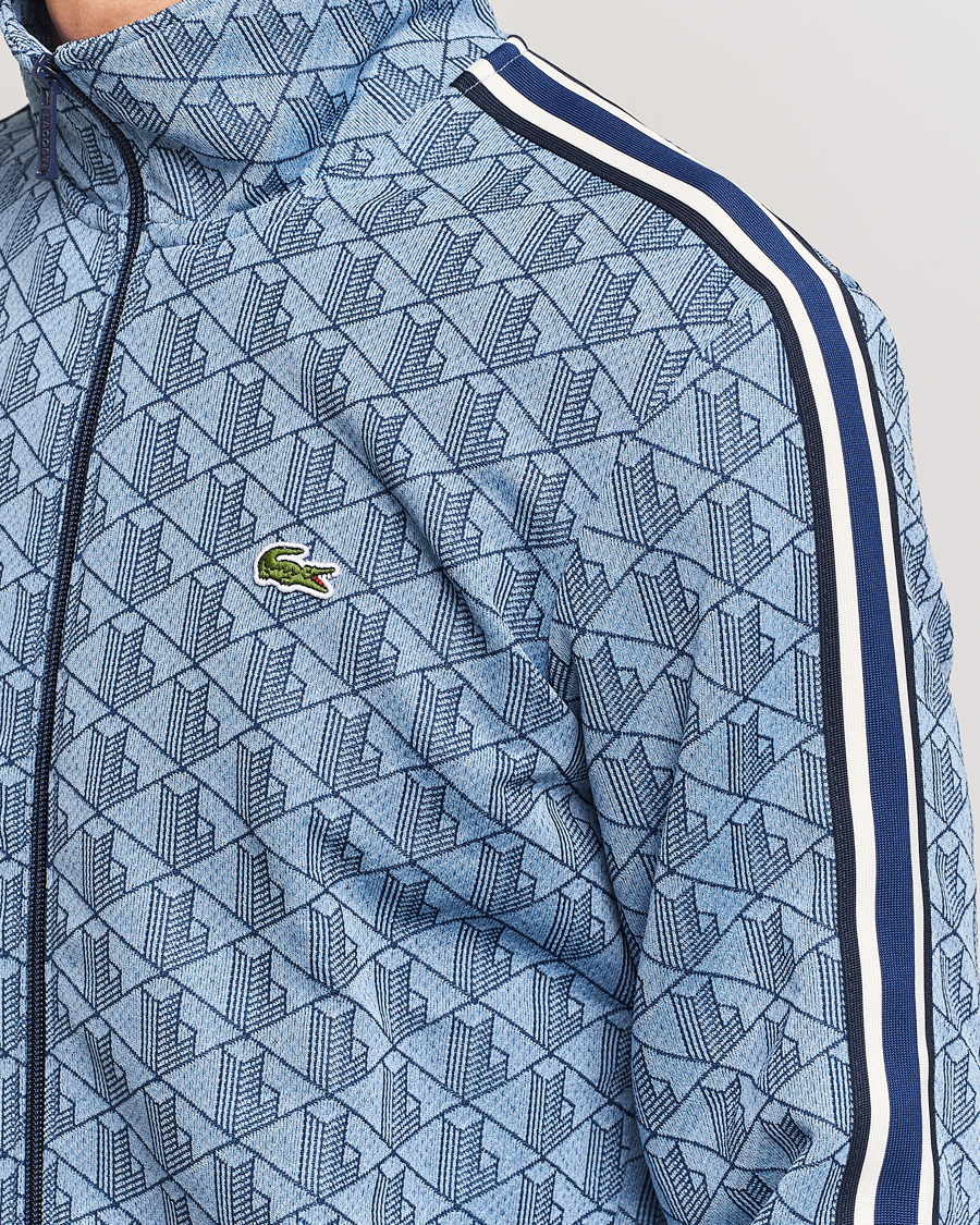 Herre | Gensere | Lacoste | Monogram Track Jacket Rill/Globe