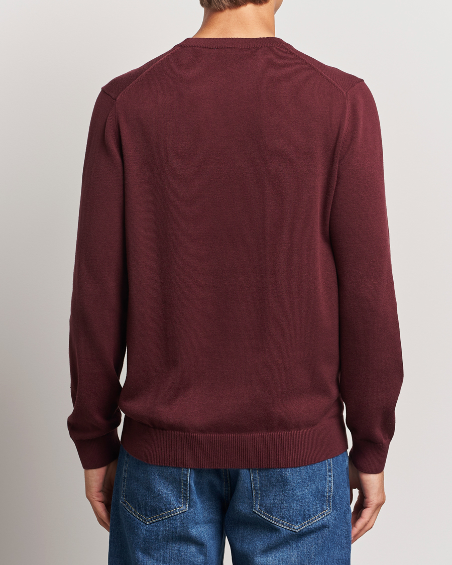 Herre | Gensere | Lacoste | Cotton Knitted Sweater Espresso