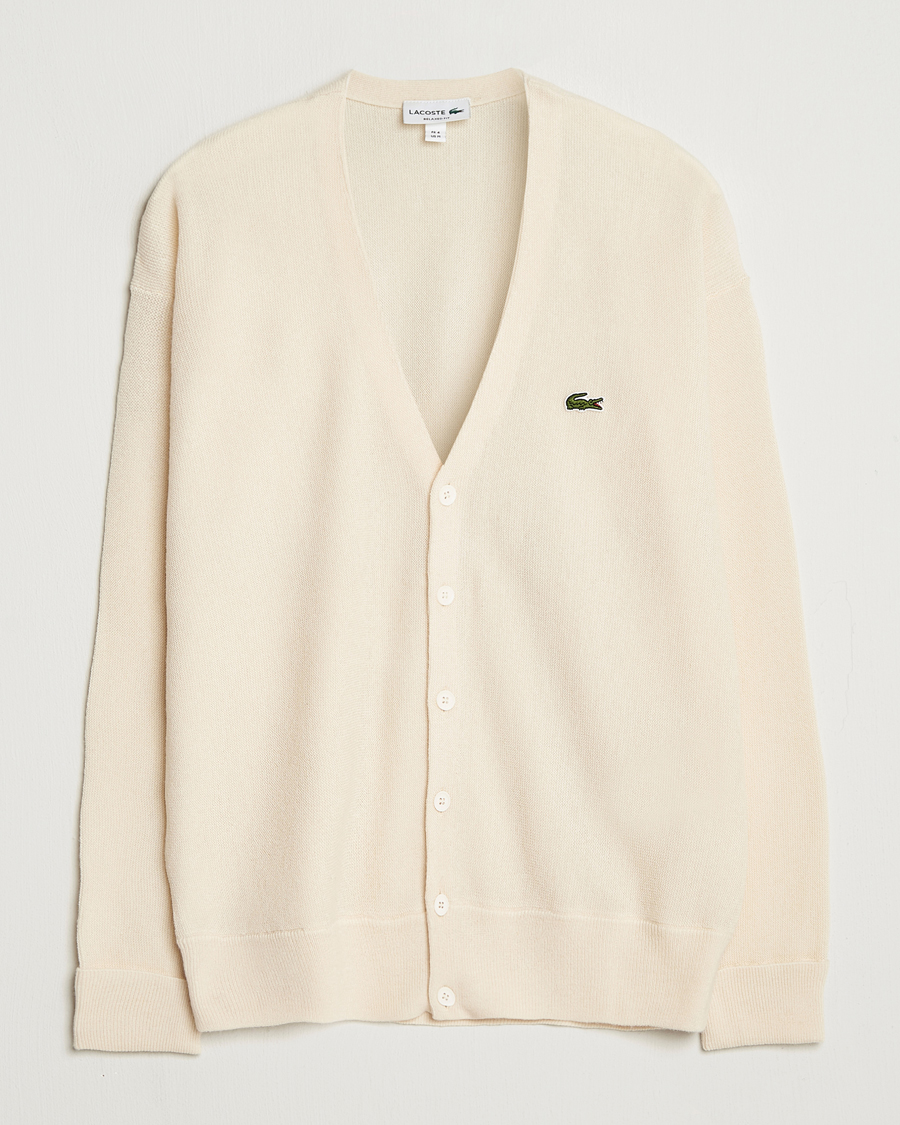Herre | Gensere | Lacoste | Carded Wool Cardigan Lapland