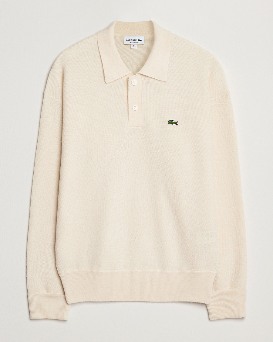 Herre | Gensere | Lacoste | Carded Wool Polo Lapland