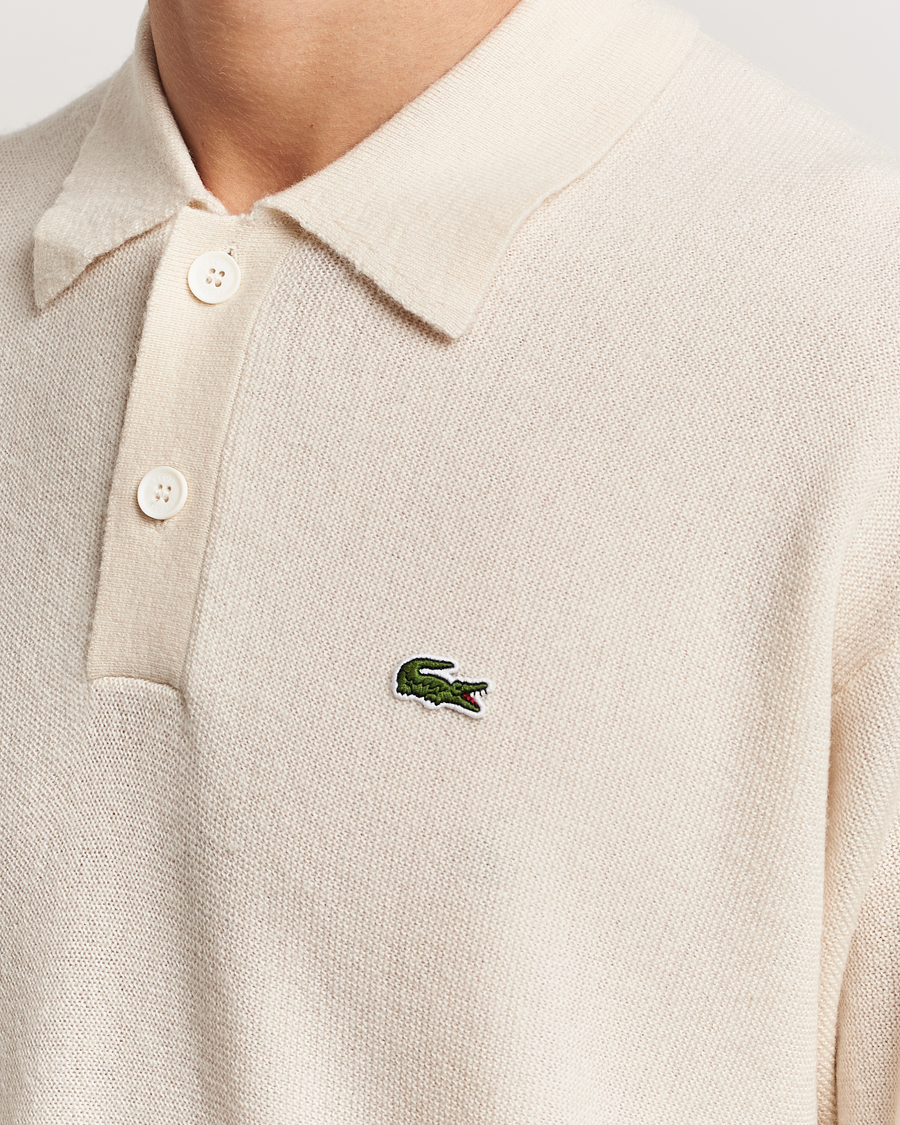 Herre | Gensere | Lacoste | Carded Wool Polo Lapland