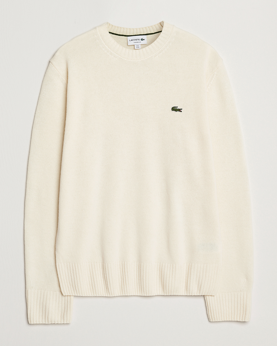 Herre | Gensere | Lacoste | Carded Wool Crew Neck Lapland