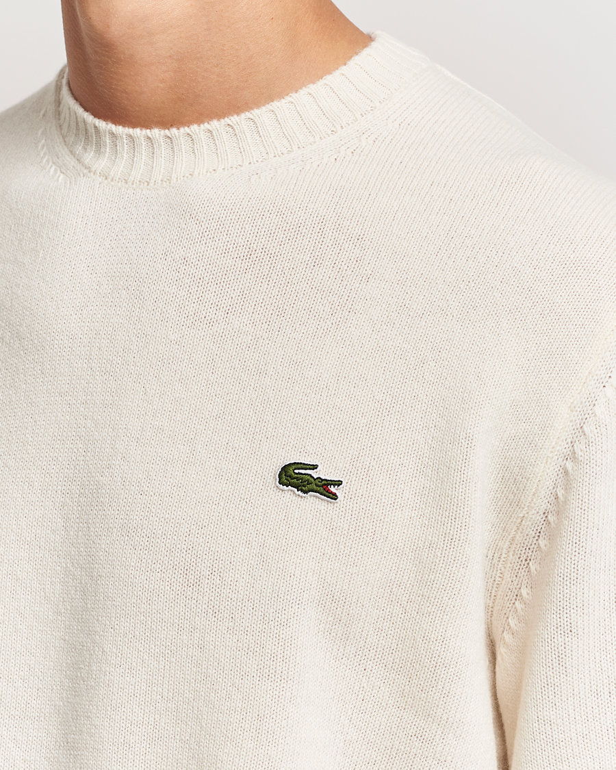Herre | Gensere | Lacoste | Carded Wool Crew Neck Lapland