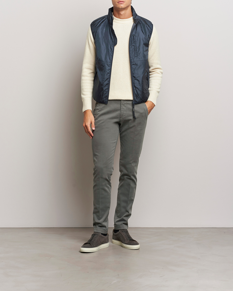 Herre | Bukser | Briglia 1949 | Slim Fit Cotton Stretch Chino Grey