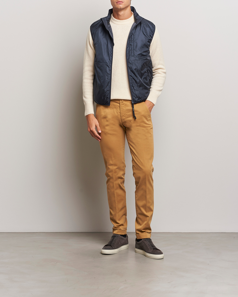 Herre | Bukser | Briglia 1949 | Slim Fit Cotton Stretch Chino Camel