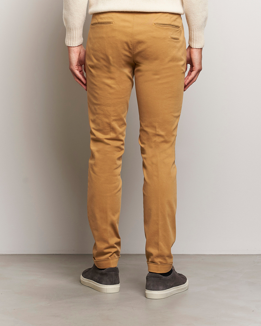 Herre | Bukser | Briglia 1949 | Slim Fit Cotton Stretch Chino Camel