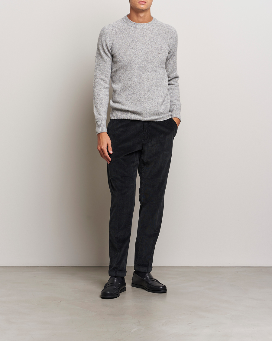 Herre | Bukser | Briglia 1949 | Easy Fit Corduroy Trousers Black