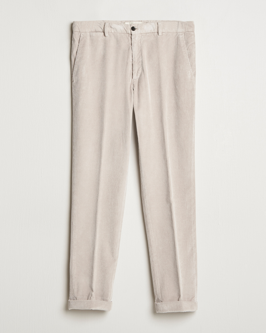 Herre | Bukser | Briglia 1949 | Easy Fit Corduroy Trousers Beige
