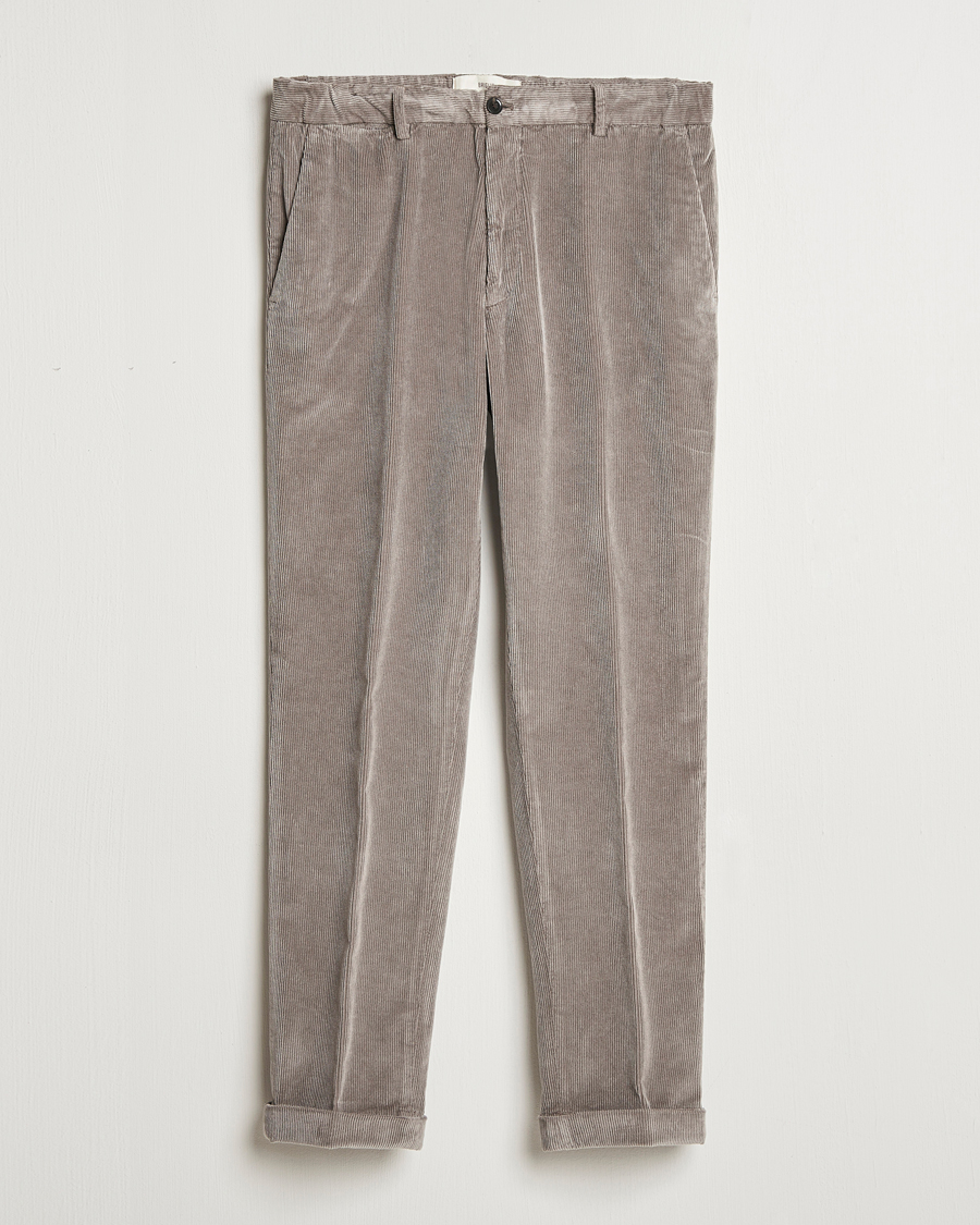 Herre | Bukser | Briglia 1949 | Easy Fit Corduroy Trousers Taupe