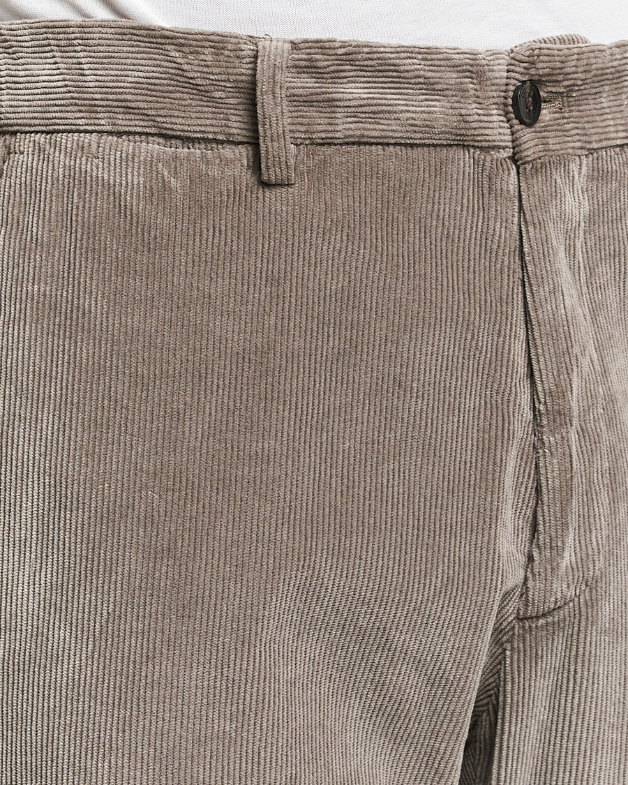 Herre | Bukser | Briglia 1949 | Easy Fit Corduroy Trousers Taupe