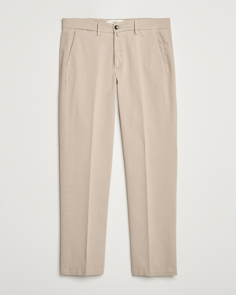 Herre | Bukser | Briglia 1949 | Soho Tailored Easy Fit Chino Beige