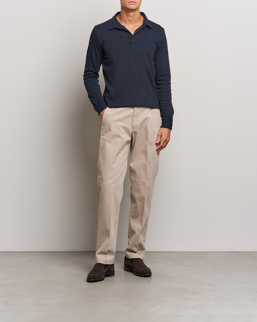 Herre | Bukser | Briglia 1949 | Soho Tailored Easy Fit Chino Beige
