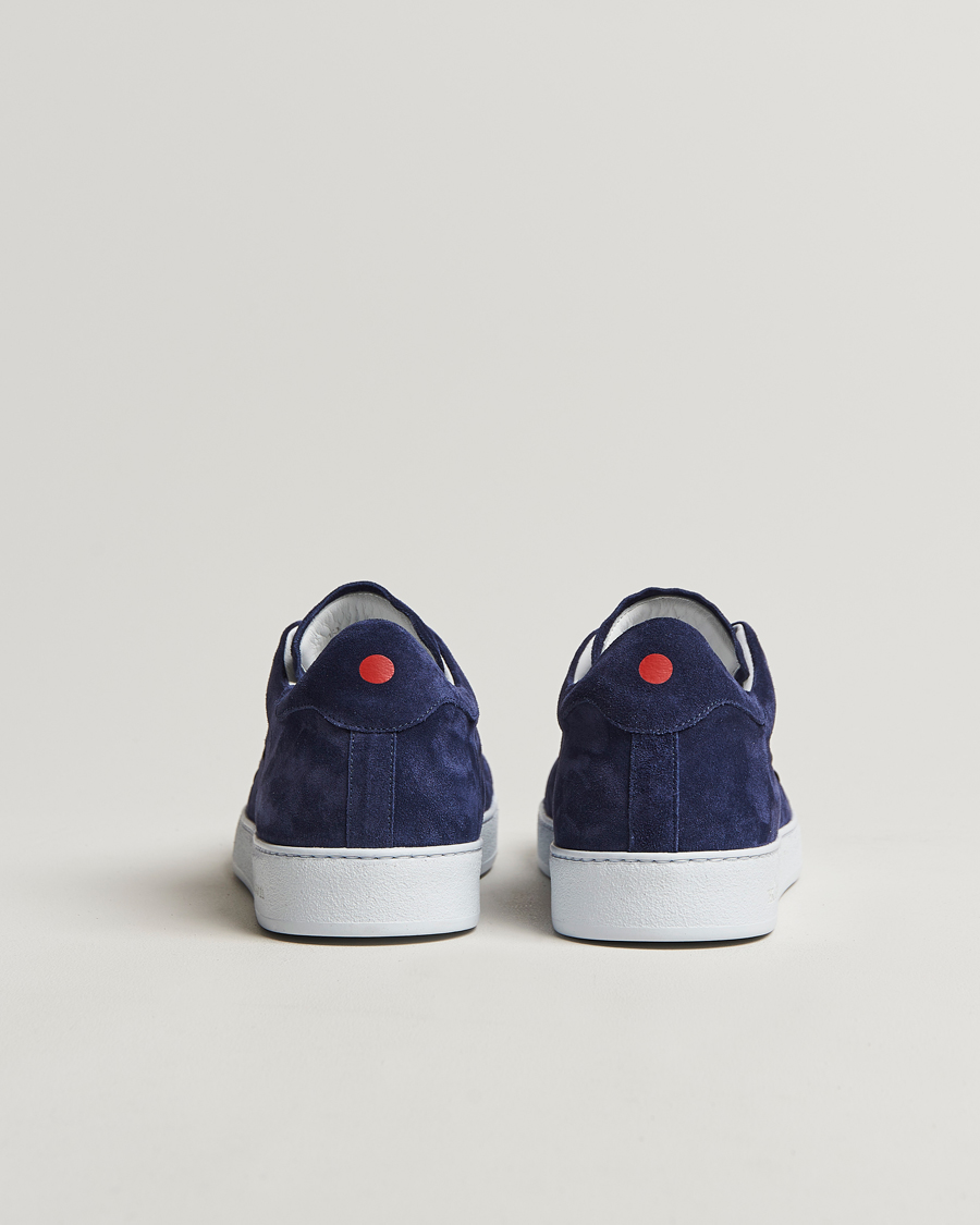 Herre | Kiton Plain Sneakers Navy Suede | Kiton | Plain Sneakers Navy Suede