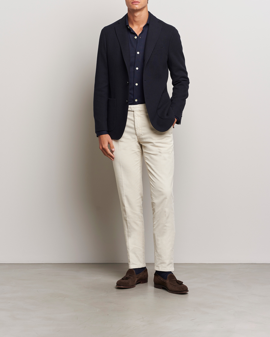 Herre | Dressjakker | Boglioli | K Jacket Wool/Cashmere Blazer Navy
