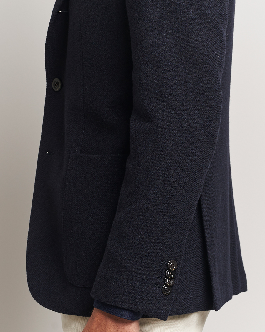 Herre | Dressjakker | Boglioli | K Jacket Wool/Cashmere Blazer Navy