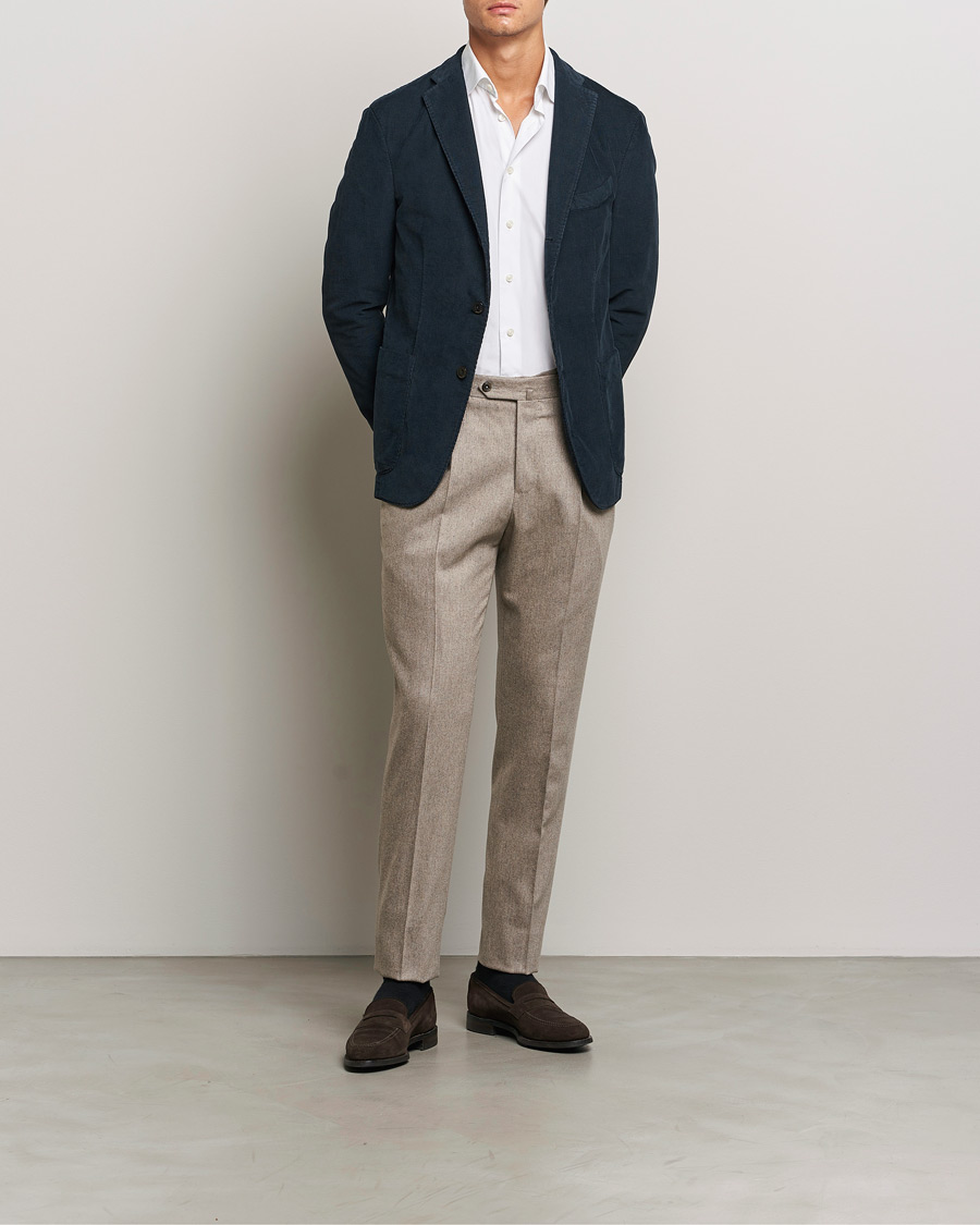 Herre | Dressjakker | Boglioli | K Jacket Corduroy Blazer Navy