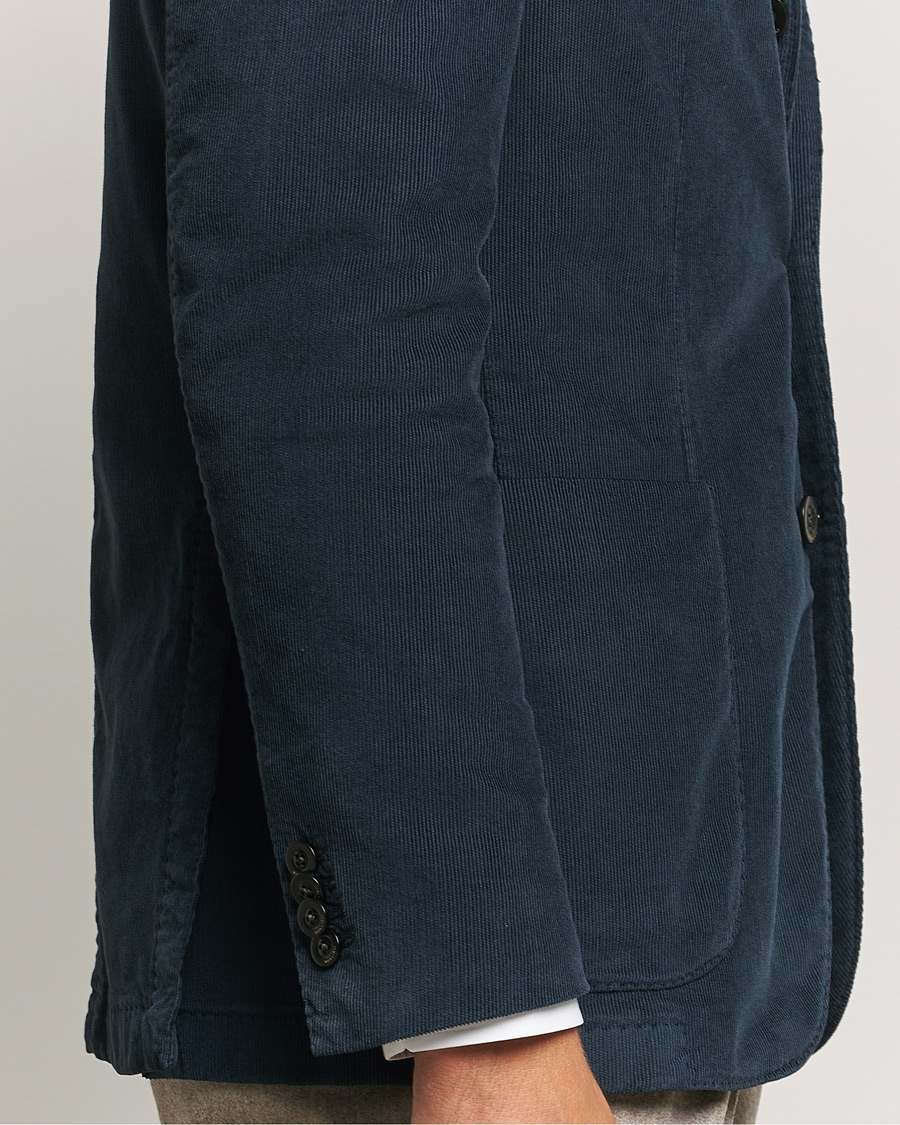 Herre | Dressjakker | Boglioli | K Jacket Corduroy Blazer Navy