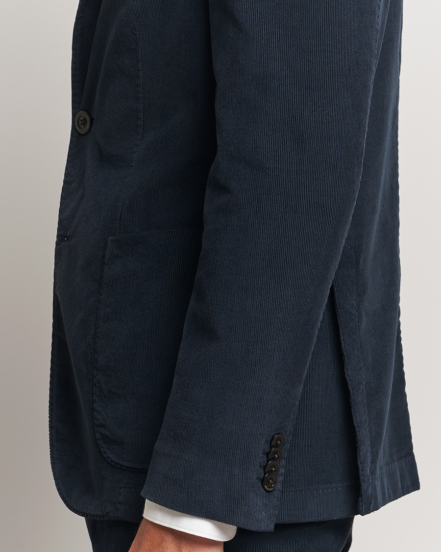 Herre | Dresser | Boglioli | K Jacket Baby Corduroy Suit Navy