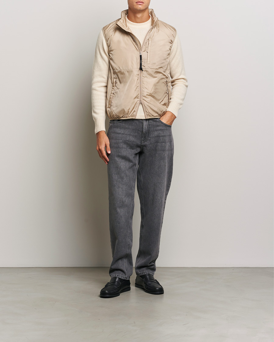 Herre | Jakker | Aspesi | Jil Padded Vest Beige
