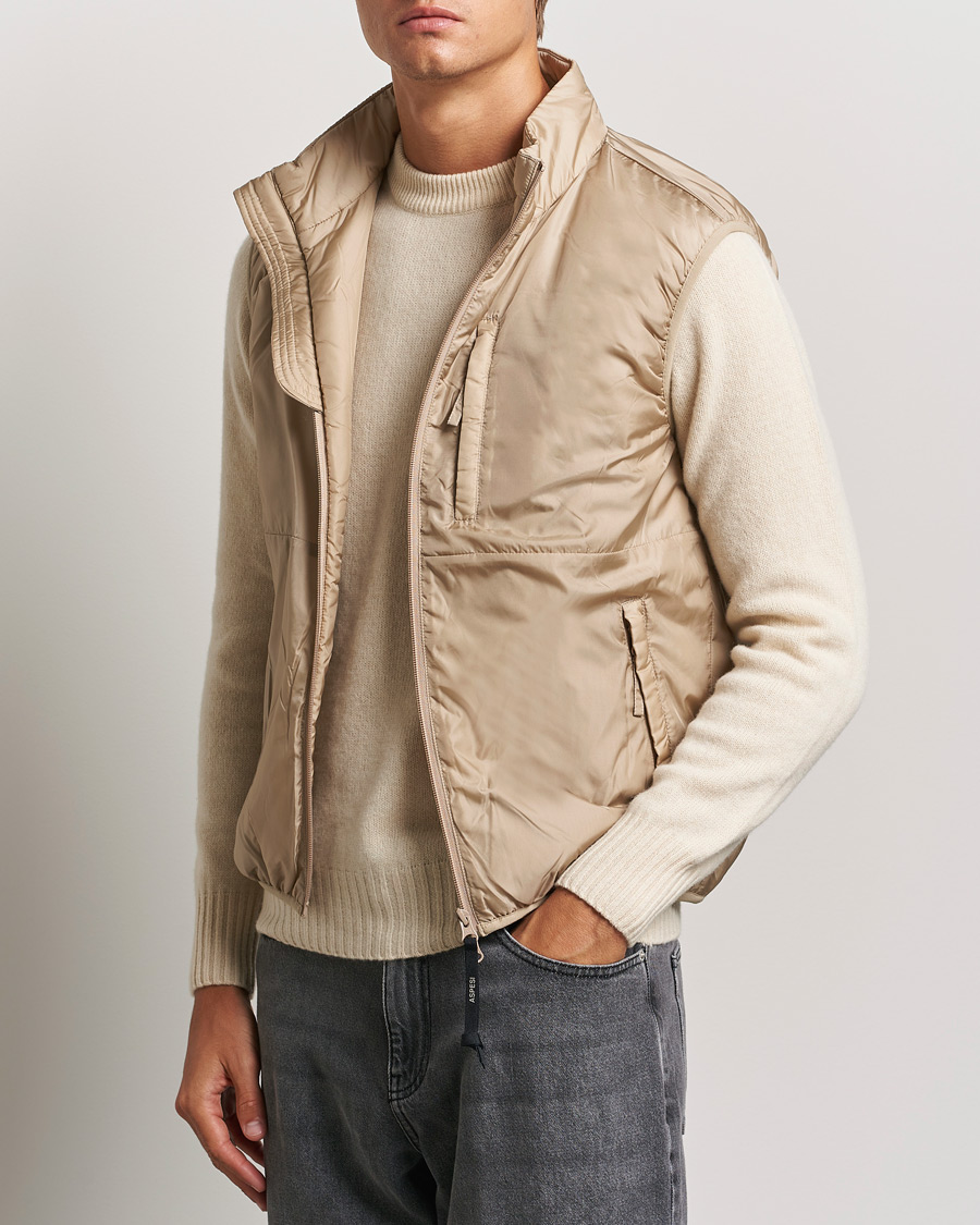 Herre | Jakker | Aspesi | Jil Padded Vest Beige